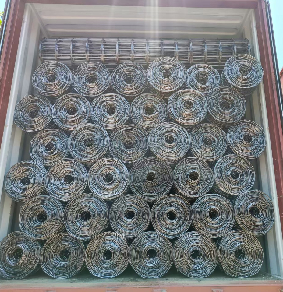 Guyana market 150x150mm 7ft*75ft Construction Concrete Reinforcing BRC Mesh Roll - Image 2