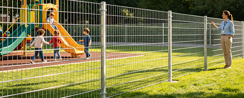 Double Wire Mesh Panel for Playground